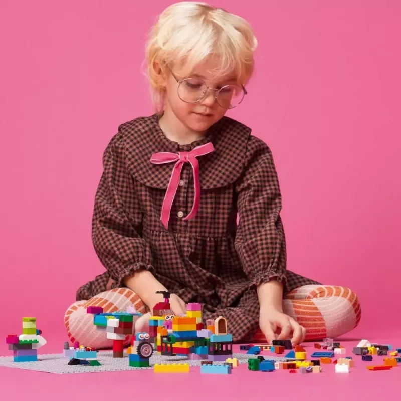 LEGO statybinė plokštė 11024 — Klasikinė pilka pagrindo plokštė 48x48 kaiščių (380 × 380 mm)