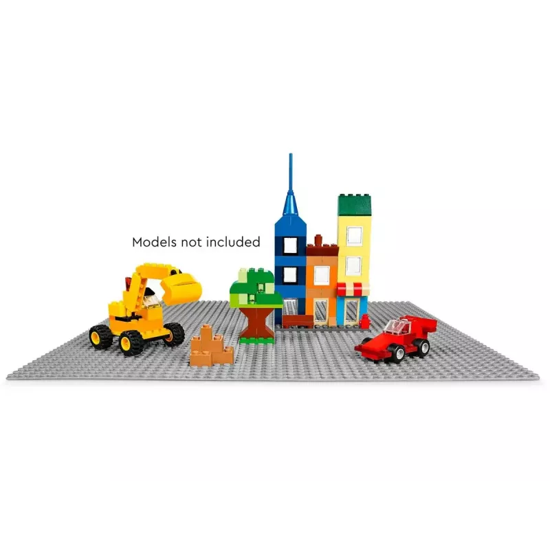 LEGO statybinė plokštė 11024 — Klasikinė pilka pagrindo plokštė 48x48 kaiščių (380 × 380 mm)