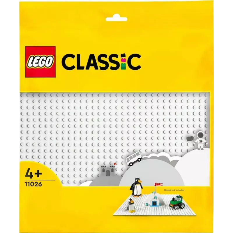 Statybinė plokštė LEGO 11026 — pagrindo plokštė 32x32 kaiščiai, balta
