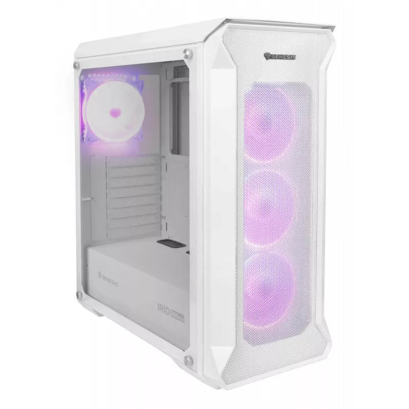 GENESIS Irid 505 ARGB Midi Tower White