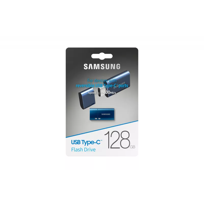 “Samsung MUF-128DA” USB atmintinė 128 GB USB Type-C 3.2 Gen 1 (3.1 Gen 1) mėlyna