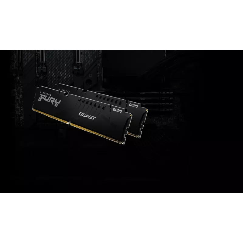 Atmintis Kingston Technology FURY Beast 32GB 5600MT/s DDR5 CL40 DIMM Juoda