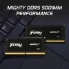 Kingston Technology FURY 32GB 4800MT/s DDR5 CL38 SODIMM (2 vnt. rinkinys) Impact