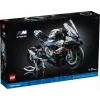 LEGO Technic motociklo modelis BMW M1000RR 42130 su detaliu varikliu ir veikiančia pakaba