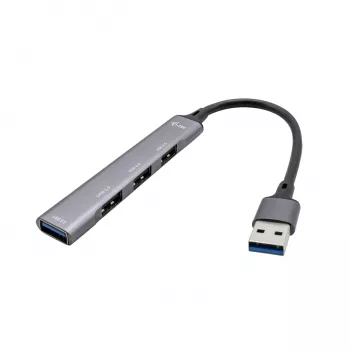 i-tec Metal USB 3.0 HUB'das 1x USB 3.0 + 3x USB 2.0