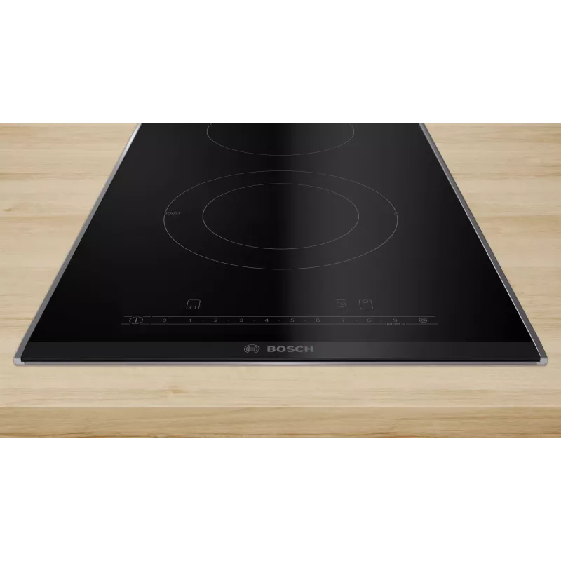 Bosch Serie 6 PKF375FP2E kaitlentė Juoda Įmontuojama 30 cm Keraminė kaitlentė 2 zonos