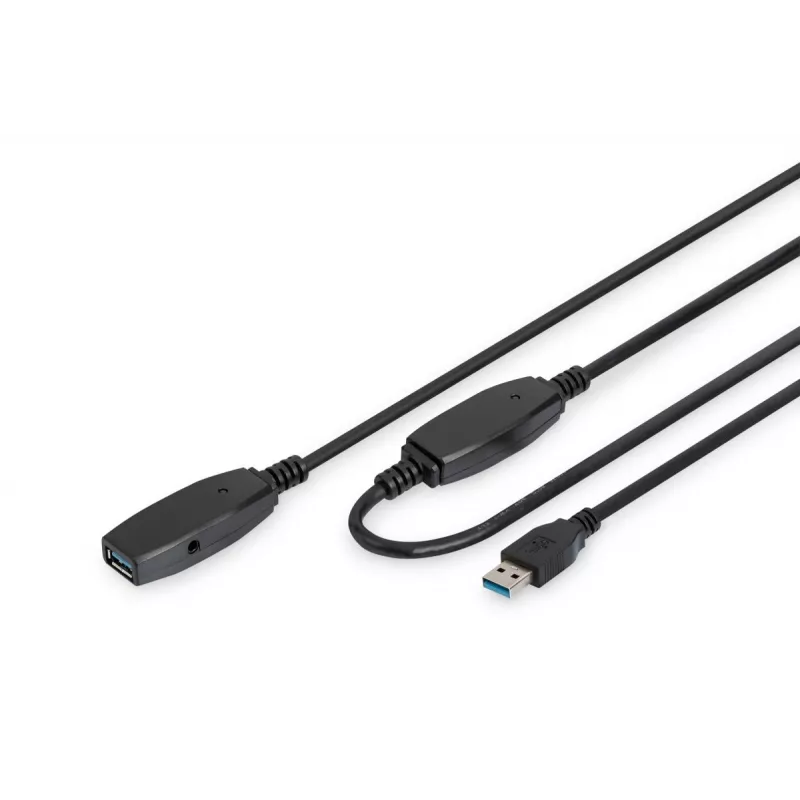 Aktyvus USB 3.0 ilginamasis kabelis Digitus DA-73107 20 m