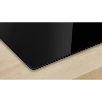 Bosch Serie 4 PKE611BB2E kaitlentė Juoda Įmontuojamas 60 cm Keraminė kaitlentė 0 zona (-ų)