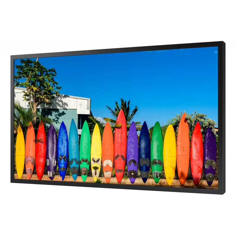 Samsung OM55B Skaitmeninės reklamos plokščiasis ekranas 139,7 cm (55 colių) LCD Wi-Fi 3000 cd/m² 4K Ultra HD Juodas Įmontuotas procesorius Tizen 5.0 24/7