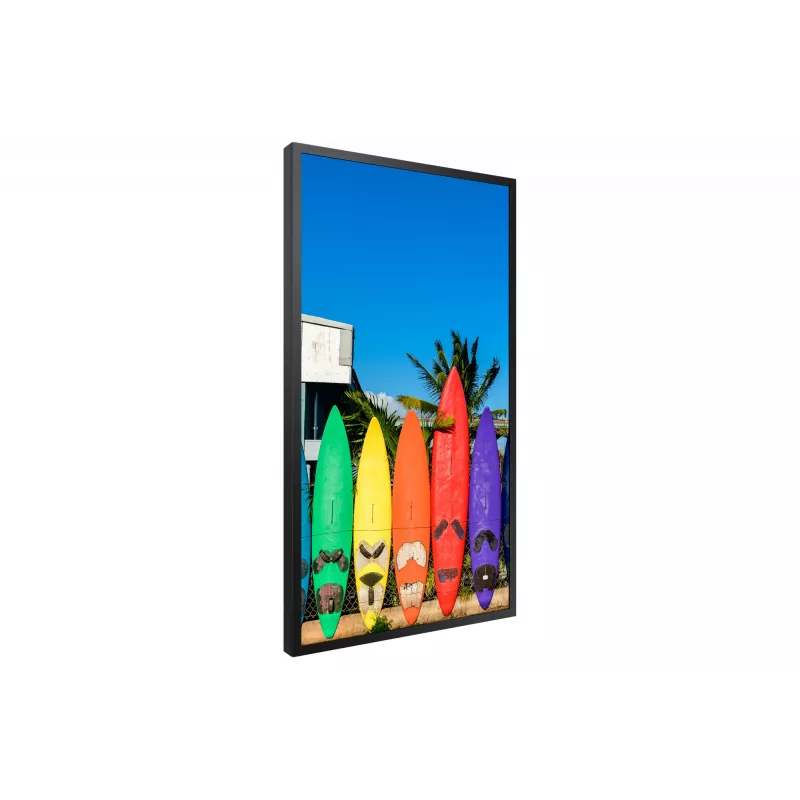 Samsung OM55B Skaitmeninės reklamos plokščiasis ekranas 139,7 cm (55 colių) LCD Wi-Fi 3000 cd/m² 4K Ultra HD Juodas Įmontuotas procesorius Tizen 5.0 24/7