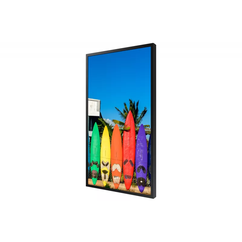 Samsung OM55B Skaitmeninės reklamos plokščiasis ekranas 139,7 cm (55 colių) LCD Wi-Fi 3000 cd/m² 4K Ultra HD Juodas Įmontuotas procesorius Tizen 5.0 24/7