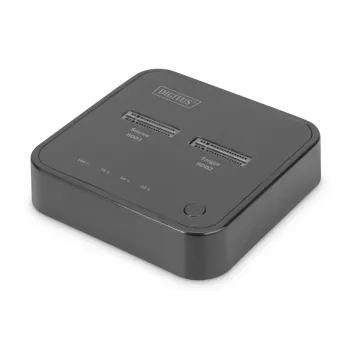 Digitus Dual M.2 NVMe SSD Docking Station USB-C su neprisijungus klonavimo funkcija