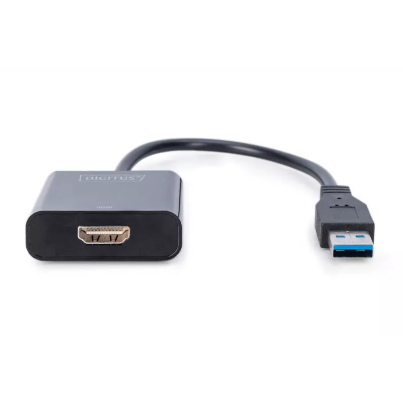 DIGITUS USB 3.0 į HDMI adapteris Įvestis USB, Išvestis HDMI Skiriamoji geba iki 1080p