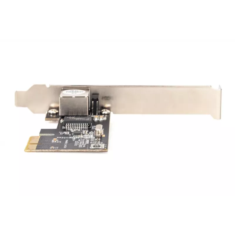 Digitus Gigabit Ethernet PCI Express tinklo plokštė DN-10130-1, laidinė, 1000 Mbit/s, juoda