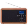Nešiojamas radijas Adler AD 1184 su DAB+/FM/AM skaitmeniniu imtuvu, Bluetooth 5.0, 15W, SD/USB, žadintuvu, juodas/medis