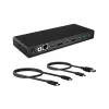 ICY BOX IB-DK2245AC Wired USB 3.2 Gen 1 (3.1 Gen 1) Type-C Juoda
