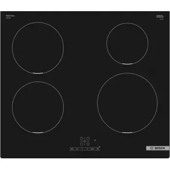Bosch PIE611BB5E kaitlentė juoda įmontuojama 60 cm zoninė indukcinė kaitlentė 4 zonos