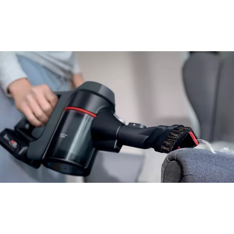 Bosch BBS712A bekontaktis dulkių siurblys/elektrinis šluotražis 2-in-1 bekontaktis dulkių siurblys, baterija, sausas, higieninis filtras, be maišelio, 0,3 l, grafitas