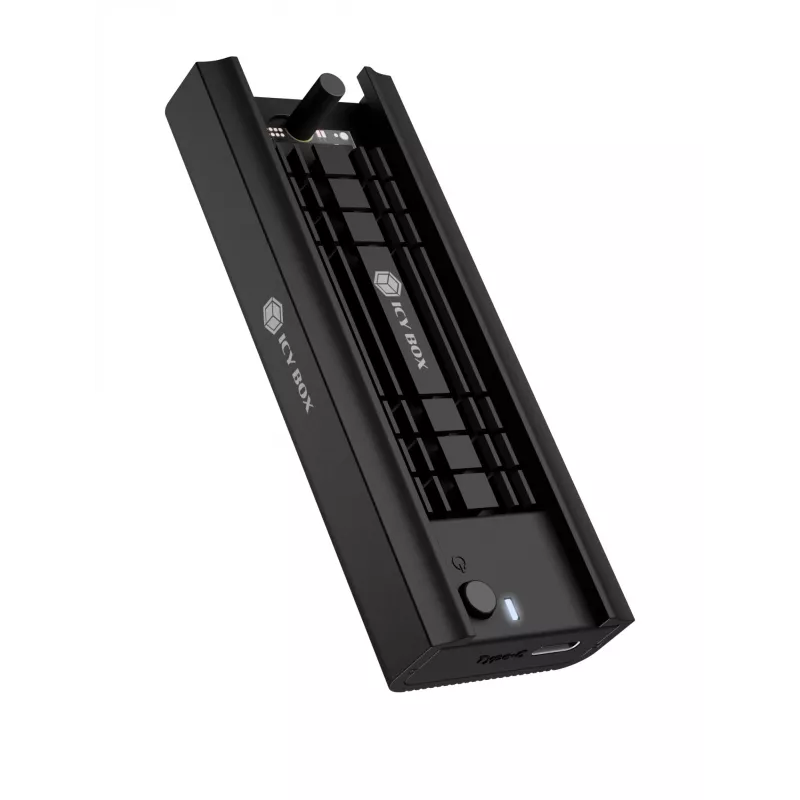 ICY BOX IB-180MC-C31 SSD dėklas juodas M.2