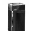 ASUS ZenWiFi Pro ET12 Triju juostų (2,4 GHz / 5 GHz / 6 GHz) Wi-Fi 6E (802.11ax) Juoda 3 vidinės antenos