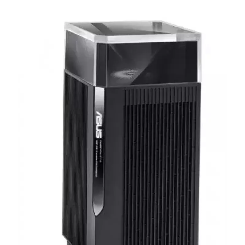 ASUS ZenWiFi Pro ET12 Triju juostų (2,4 GHz / 5 GHz / 6 GHz) Wi-Fi 6E (802.11ax) Juoda 3 vidinės antenos