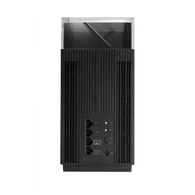 ASUS ZenWiFi Pro ET12 Triju juostų (2,4 GHz / 5 GHz / 6 GHz) Wi-Fi 6E (802.11ax) Juoda 3 vidinės antenos