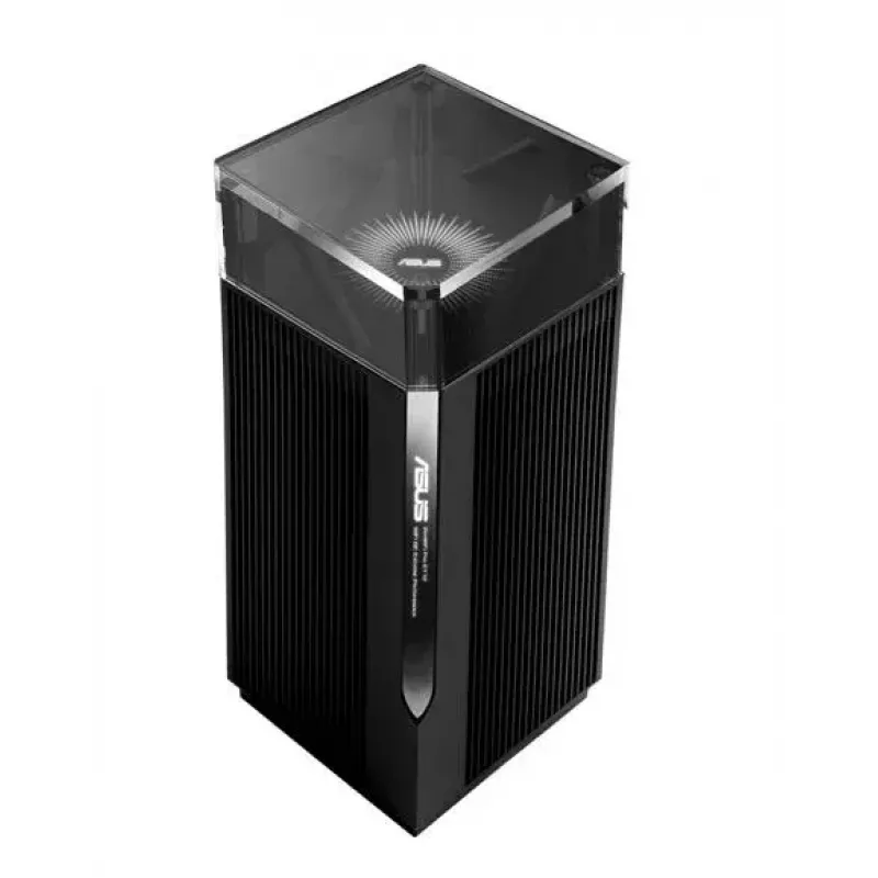 ASUS ZenWiFi Pro ET12 Triju juostų (2,4 GHz / 5 GHz / 6 GHz) Wi-Fi 6E (802.11ax) Juoda 3 vidinės antenos