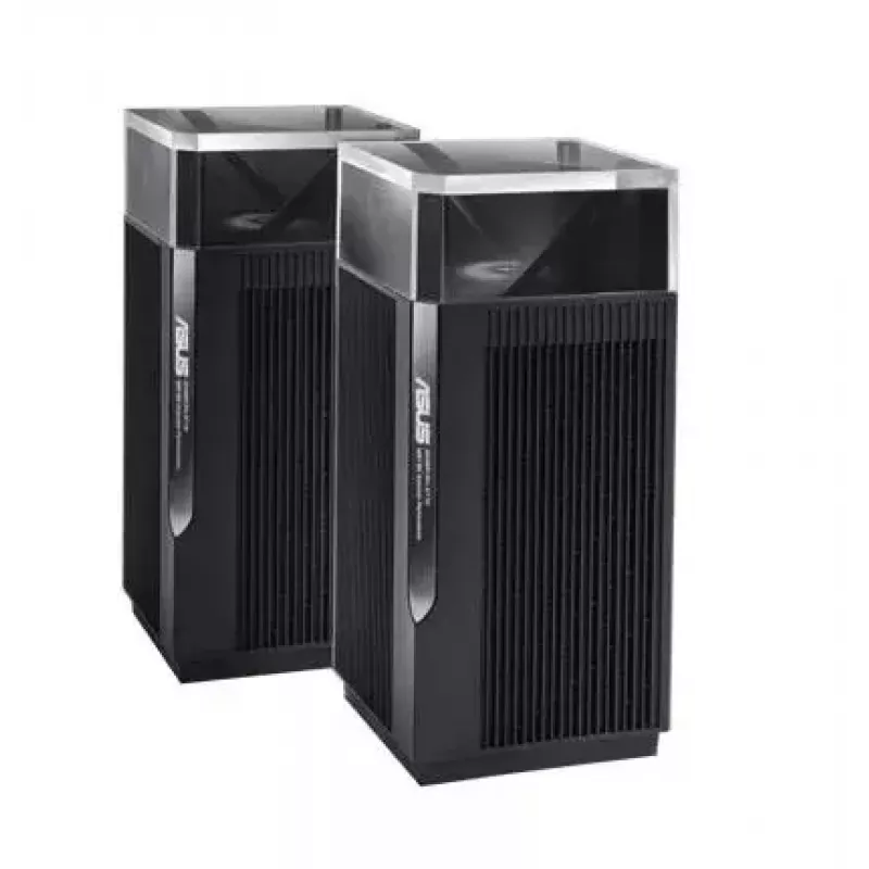 ASUS ZenWiFi Pro ET12 Triju juostų (2,4 GHz / 5 GHz / 6 GHz) Wi-Fi 6E (802.11ax) Juoda 3 vidinės antenos