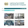 TP-Link Omada AX3000 belaidis prieigos taškas montavimui ant lubų, WiFi 6