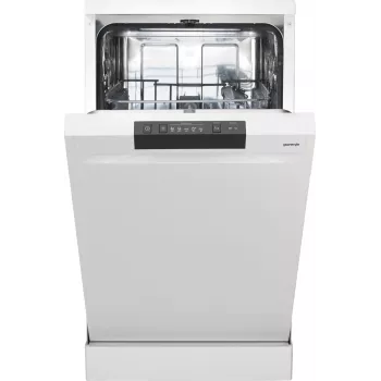 Laisvai pastatoma indaplovė Gorenje GS520E15W — 9 komplektai, 47 dB, 448×600×845 mm, 9 l/ciklas