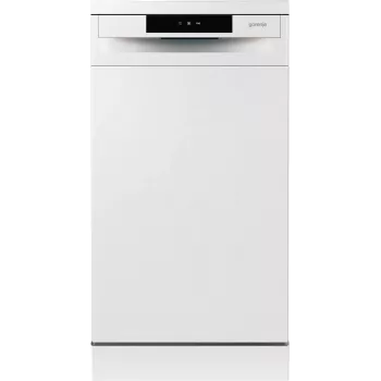 Laisvai pastatoma indaplovė Gorenje GS520E15W — 9 komplektai, 47 dB, 448×600×845 mm, 9 l/ciklas