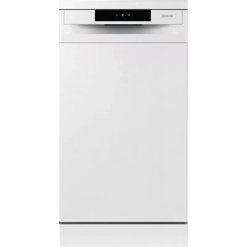 Laisvai pastatoma indaplovė Gorenje GS520E15W — 9 komplektai, 47 dB, 448×600×845 mm, 9 l/ciklas
