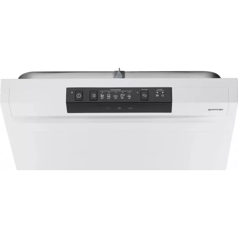 Laisvai pastatoma indaplovė Gorenje GS520E15W — 9 komplektai, 47 dB, 448×600×845 mm, 9 l/ciklas