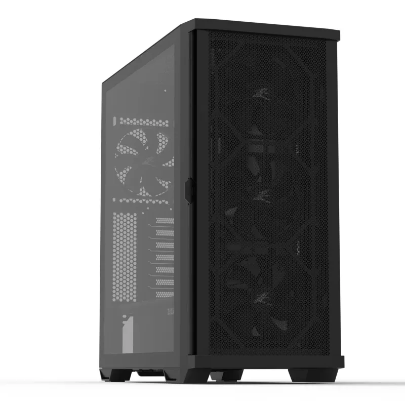 Zalman Z10 kompiuterio korpusas Midi Tower juodas