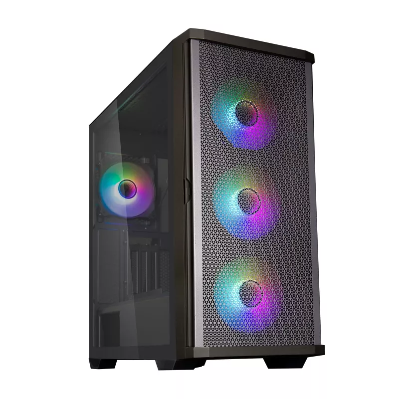 Zalman Z10 DUO kompiuterio korpusas Midi Tower juodas