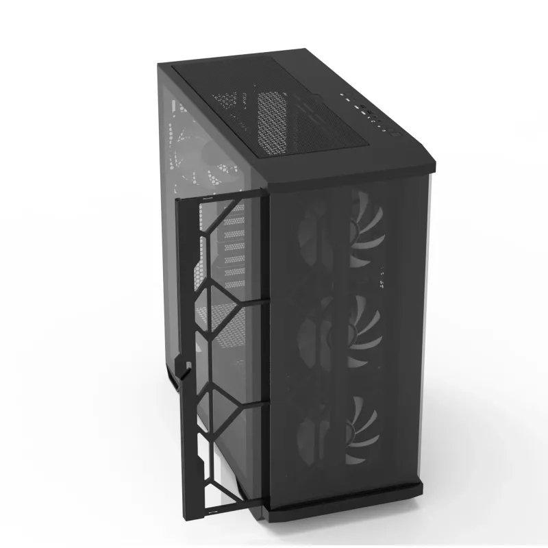 Zalman Z10 DUO kompiuterio korpusas Midi Tower juodas
