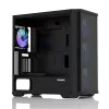 Zalman Z10 DUO kompiuterio korpusas Midi Tower juodas