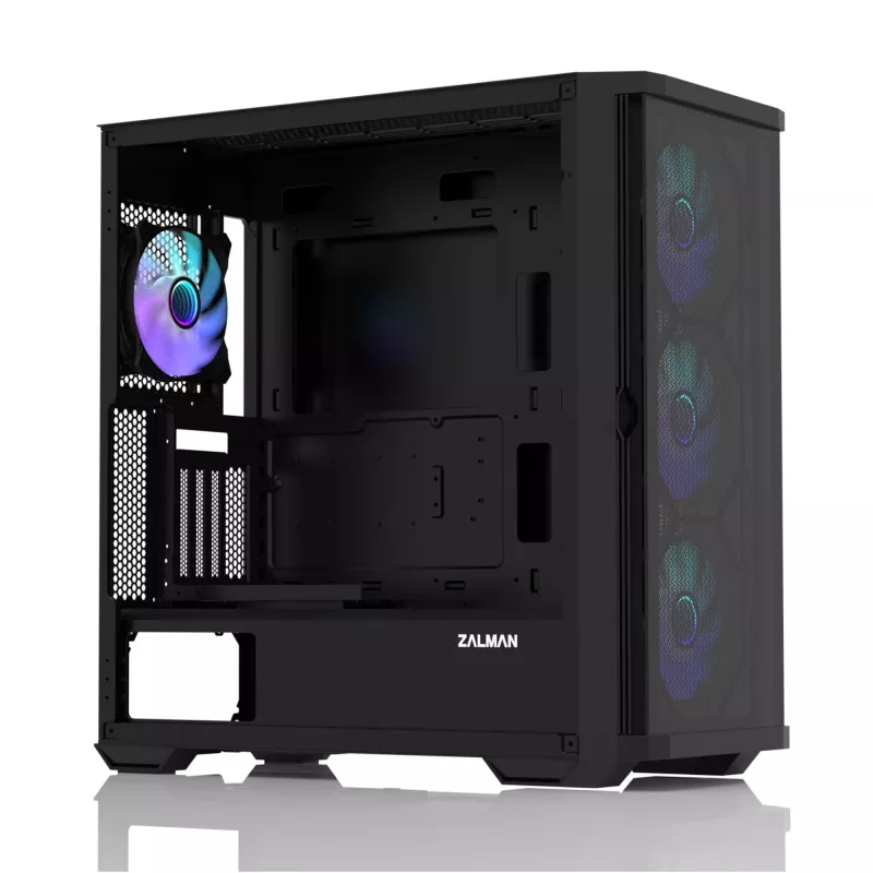 Zalman Z10 DUO kompiuterio korpusas Midi Tower juodas