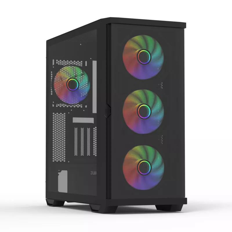 Zalman Z10 DUO kompiuterio korpusas Midi Tower juodas
