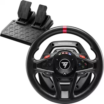 Thrustmaster T128 Juoda USB Steering wheel + Pedals Analogue PC 4460184