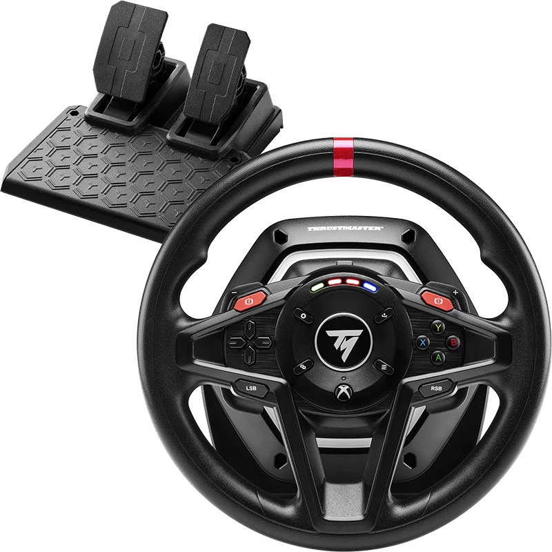 Thrustmaster T128 Juoda USB Steering wheel + Pedals Analogue PC 4460184