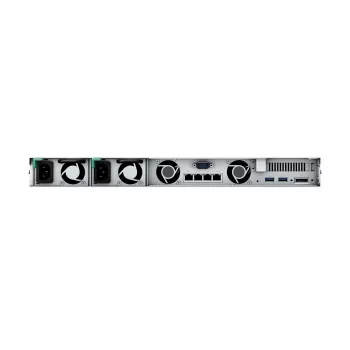 SYNOLOGY Rack Station RS822RP+ 1U 4Bay NAS Server Barebone su pertekliniu maitinimo šaltiniu