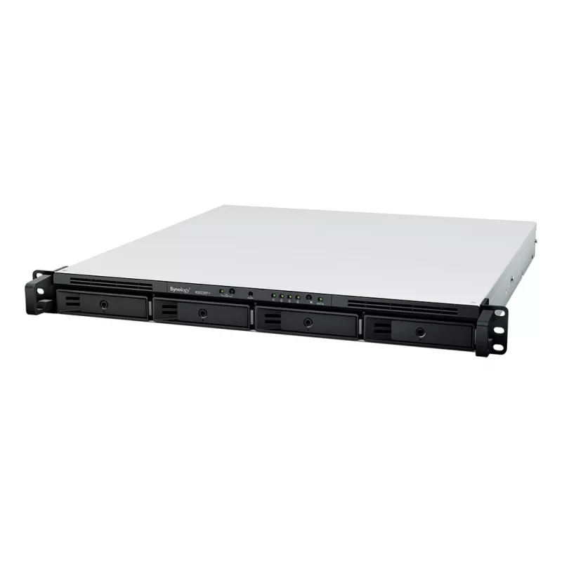 SYNOLOGY Rack Station RS822RP+ 1U 4Bay NAS Server Barebone su pertekliniu maitinimo šaltiniu
