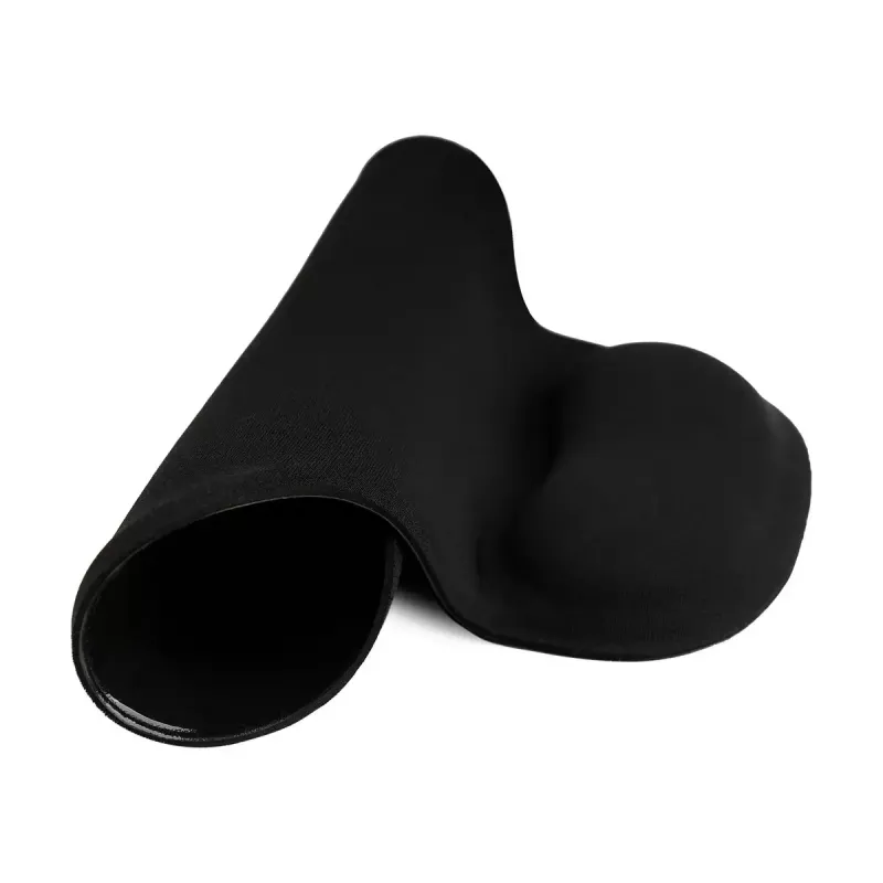 Pelės kilimėlis SAVIO MP-01B gelinis riešo atramas 3 mm storis 230×190 mm juodas