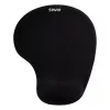 Pelės kilimėlis SAVIO MP-01B gelinis riešo atramas 3 mm storis 230×190 mm juodas