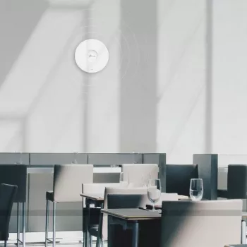 TP-Link Omada AX3000 lubinis WiFi 6 prieigos taškas, 2,4 GHz, 5 GHz, 2976 Mbit/s, HTTPS, SNMP, SNMPv2, SNMPv3, SSH, WPA, WPA2, WPA3, 10,100,1000 Mbit/s