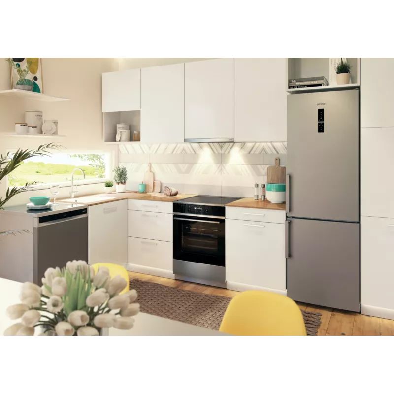 Įmontuojamas gartraukis Gorenje TH62E3X, aliuminio filtras, triukšmo lygis: vidutinis