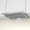 Įmontuojamas gartraukis Gorenje TH62E3X, aliuminio filtras, triukšmo lygis: vidutinis