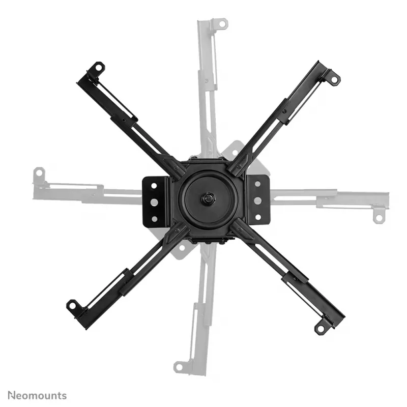 Neomounts CL25-530BL1 projektoriaus lubinis laikiklis - aukštis 25,5 cm - lengvas montavimas - pilnas judėjimas