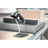 DIGITUS 2D Barcode Hand Scanner QR Code 2m USB-RJ45 kabelis with holder
